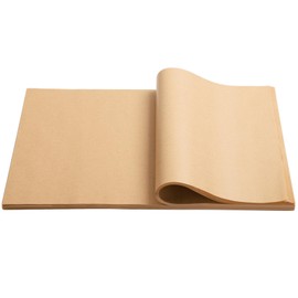 Beasea Parchment Paper Sheets for Baking, 200pcs 9x13 Inch Unbleached Precut Nonstick Heavy Duty Natural Parchment Baking Paper Sheets for Air Fryer Cooking, Grilling, Frying and Steaming