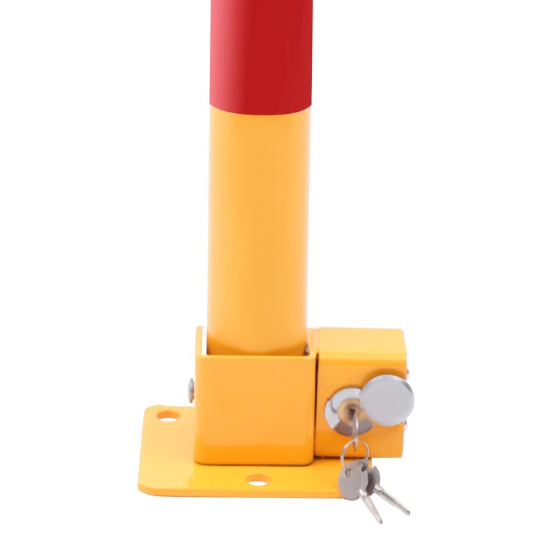 Spring Parking Post Folding Parking Obstacle Pole Automatic Locking Parking