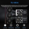 Thermalright Hyper Vision 360 UB ARGB Black CPU AIO Cooler,360mm