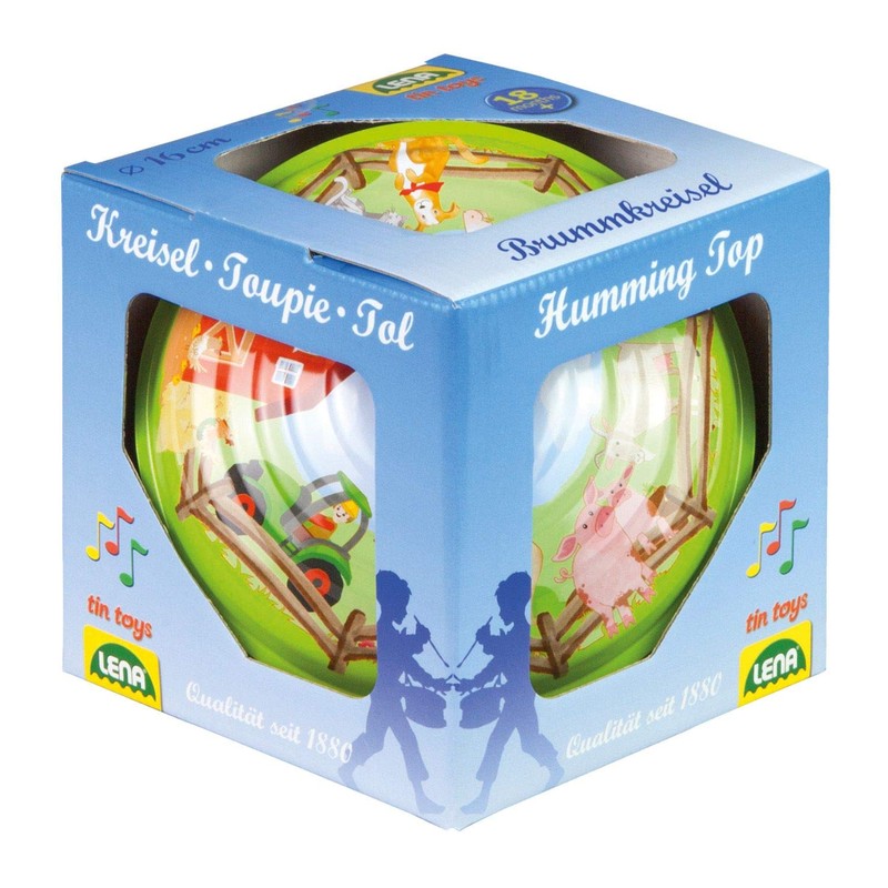 Simm Marketing GmbH 52260 Humming Spinning Top 16 cm Farm