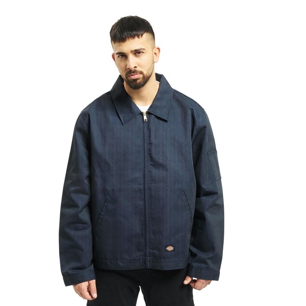 Dickies mens Unlined Eisenhower Jacket, Dark Navy, 2X-Large/Regular