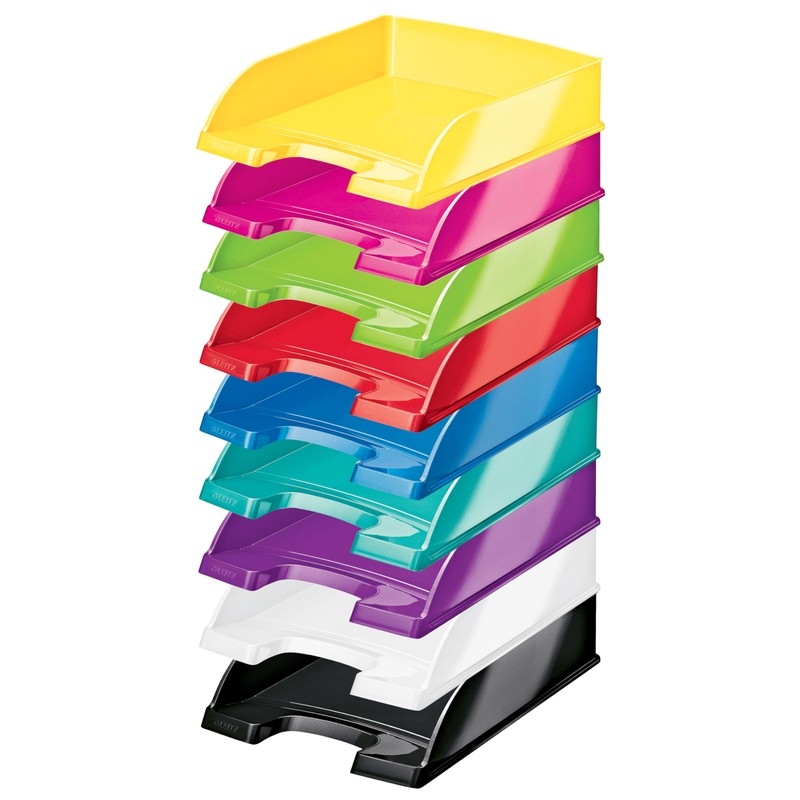 Leitz 52263054 A4 Letter Tray, WOW Range, Green