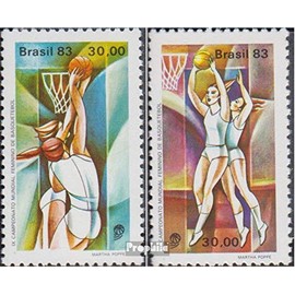 X5 Collection Brasilien 1974 1975 (Complete Ausg.) 83 Basketball World Championship The Women (Stamps for Collectors) Basketball/Volleyball/Handball