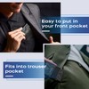 RUNBOX Slim Card Holder Wallet for Men, Minimalist RFID Blocking
