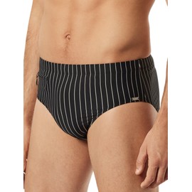 Schiesser Men's Briefs Comfort Swimming Trunks, black