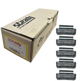 Tire Wheel Balancing Weights MC Type Uncoated Lead Clip On 1.00 oz 1 oz - 50 Pcs Bag