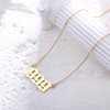 ENVYOU Angel Number Necklace 000 111 222 333 444 555