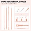 FEITA Blackhead Remover Pimple Comedone Extractor Tool, Stainless Acne Tools