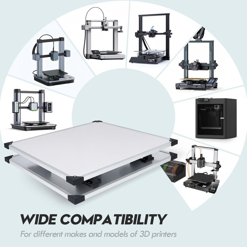 3D Printer Anti-Vibration Base, 30KG Load Noise Reduction Platform