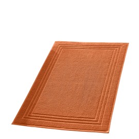Erwin Müller Heidelberg Bath Mat, Shower Mat, 100% Cotton, Terracotta, 50 x 80 cm, Very Soft, Quick-Drying, Durable