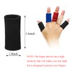 ELANE 40 Pcs Finger Sleeves Protectors,Finger Sleeves for Arthritis Trigger