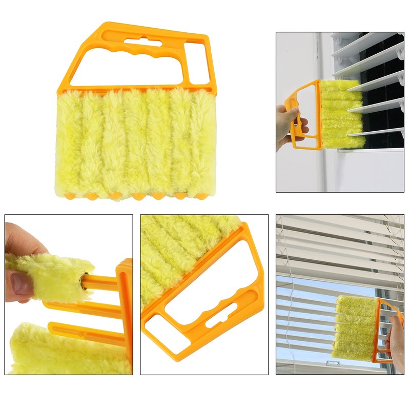 8 Pcs Hand-held Groove Gap Cleaning Tools - Door Window