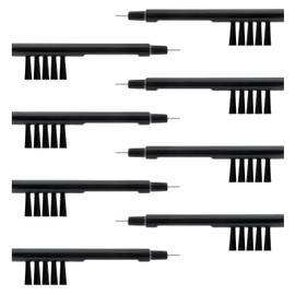 8PCS Hearing Aid Cleaning Kit Hearing Aid Cleaning Brush Tools Hearing Amplifier Brushes with Wax Loop and Magnet Hearing Aids Cleaner for Hearing Aid Users