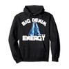 Energy Raver Rave JNCO EDM Denim Pullover Hoodie, black
