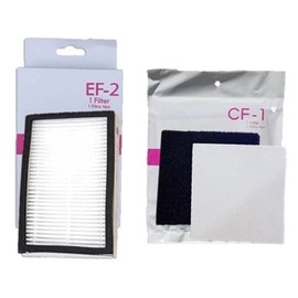 Replacement Filter Kit for Kenmore 200 + 400 Series Canister Vacuums. 1 EF-2 HEPA Exhaust + 1 CF-1 Chamber. Part #'s (86880) 20-86880 KC38KBRMZ000 40320 86883 81002 UC48731-12 UC487321 AC37KAKTZ000
