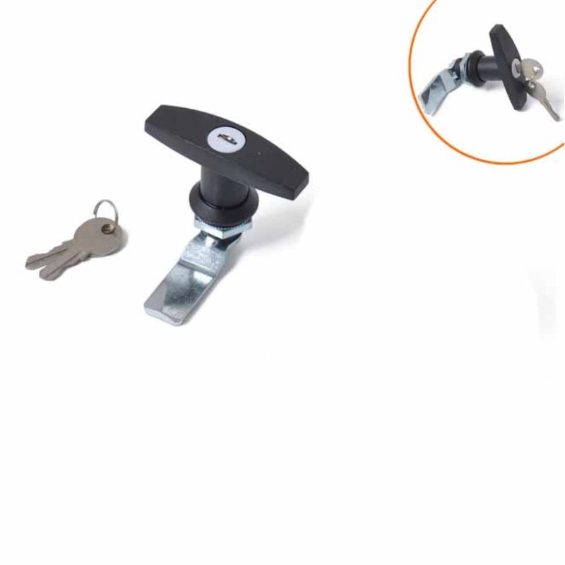 TOTMOX T Handle Lock for Shed with 2 Keys Truck