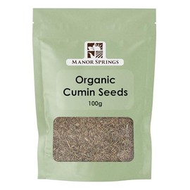 Organic Cumin Seeds 100g by Manor Springs Organic
