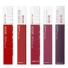 Maybelline 5 pack labiales liquidos matte larga duracion superstay matte