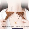 KINTEGOOD Sandalwood Massage Comb, Long Handle Wooden Scalp Massager, Scalp