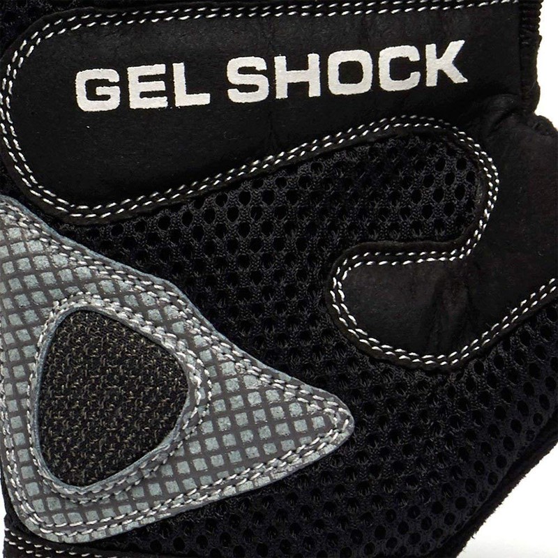 LEONE 1947, Gym Gloves, Unisex Adult, Black, M, AB712