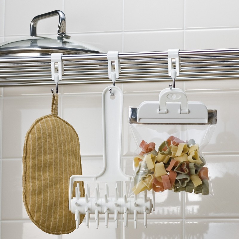 レック パイプ棚 フック 丸パイプ用 (直径11mmまで)