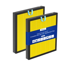 Vital 100S Pet A11ergy Replacement Filter for LEVOIT Vital 100S and Vital 100S-P Air Purifier, 3-In-1 Filter, Efficiency Activated Carbon for Pets, Dust, Pollen, Vital 100S-RF-PA, 2pack