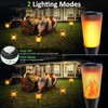FIFIying Solar Lights Outdoor Garden, Waterproof Auto On-Off Solar Torch