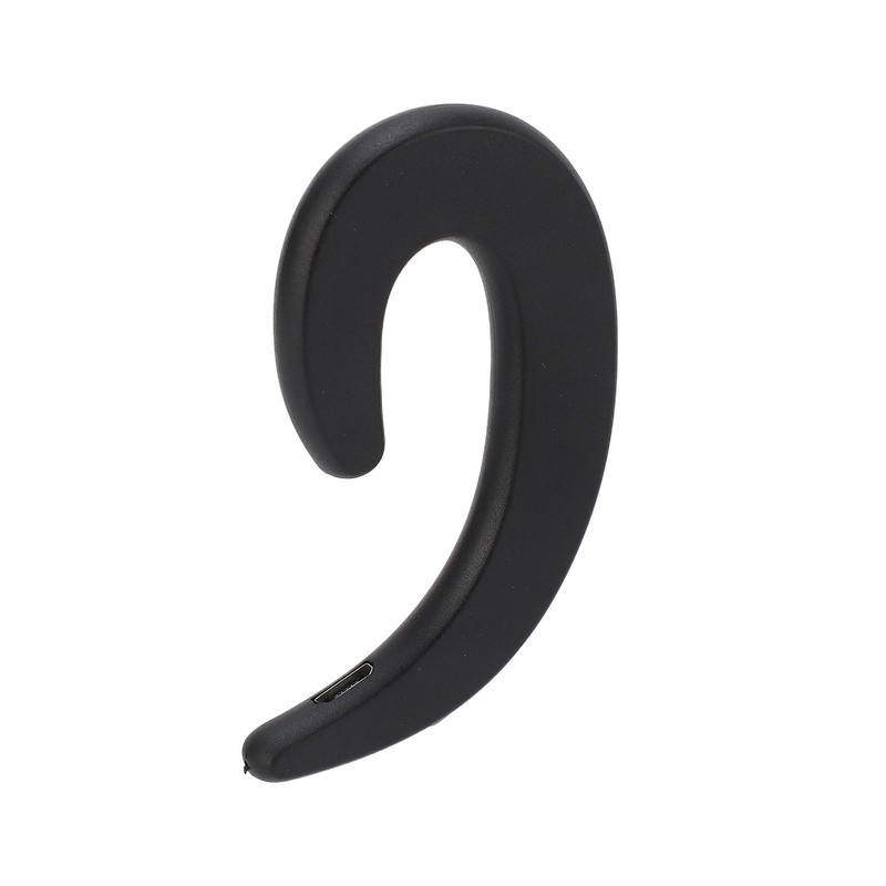 Wireless Bluetooth Headset Earphone Stereo EarHook With Micphone (Black)