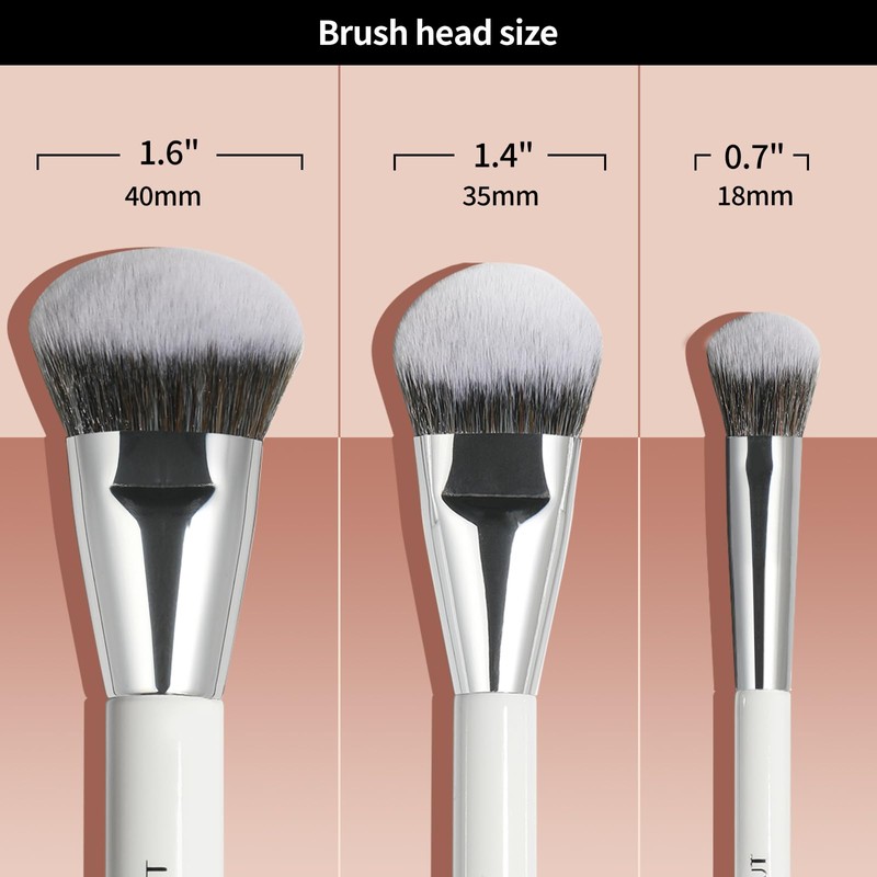 Albeaut Makeup Brush for Foundation Concealer Blush Contour Liquid Cream