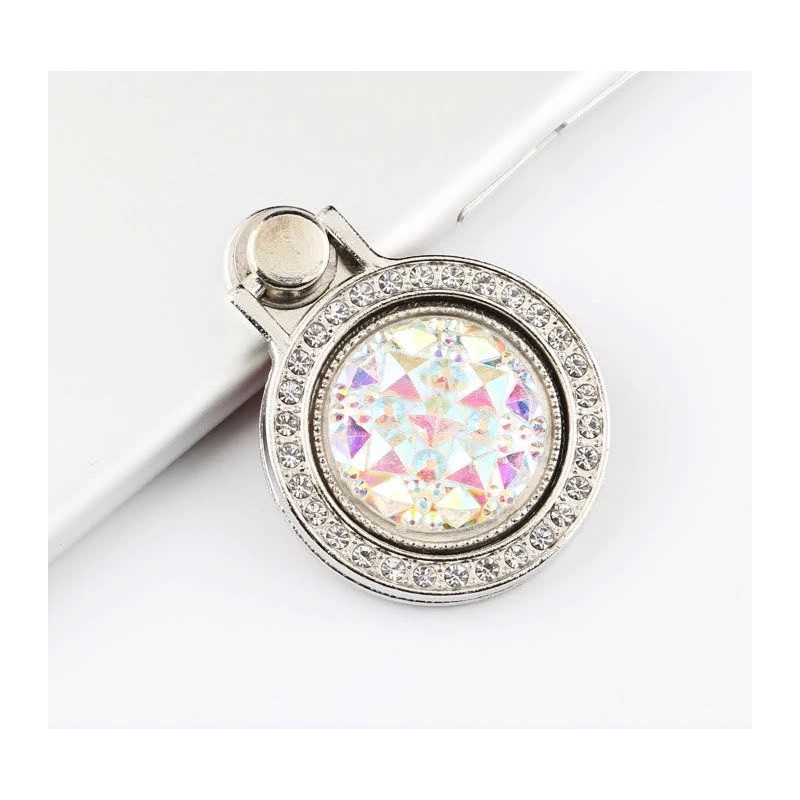 E&L LiliDreamStore 360 Rotating Fashion Crystal Cell Phone Finger Ring