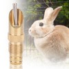 10Pcs Automatic Fox Rabbit Drinker Nipple Waterer Drinking Water Tool