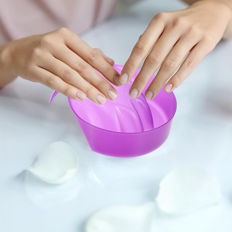 3 Piezas Cuenco de Remojo para Manicura de Herramienta de