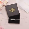CheersLife Silver Adjustable Anklet - Infinite Heart Chain Ankle Bracelets