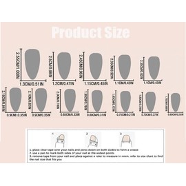 24 PCS Almond Press on Nails - Pink Cat Eye Glitter False Nails Medium Length, Glossy Full Cover Stick on Nails for Women & Girls, Easy to Apply