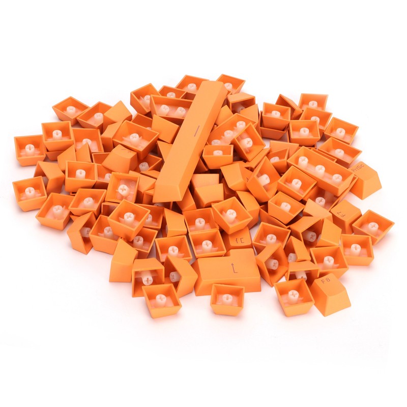 PBT Keycaps Ergonomic Design Oil Resistant Colorful 108 Key Video