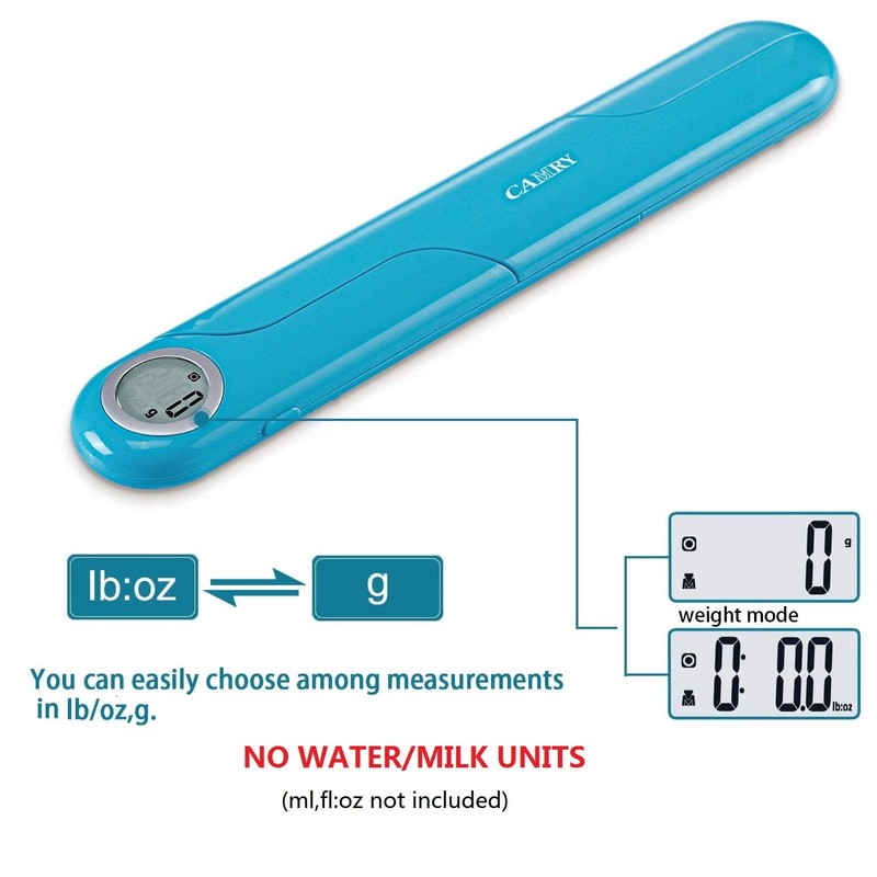 Camry 5KG/1G LCD Foldable Digital Electronic Kitchen Scales, Digital Scale