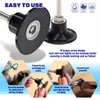 Waltool 28Pcs 2 Inch Roll Lock Quick Change Discs with