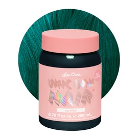 Lime Crime Unicorn Hair Dye, Sea Witch - Rich Teal Fantasy Hair Color - Full Coverage, Ultra-Conditioning, Semi-Permanent, Damage-Free Formula - Vegan - 6.76 fl oz