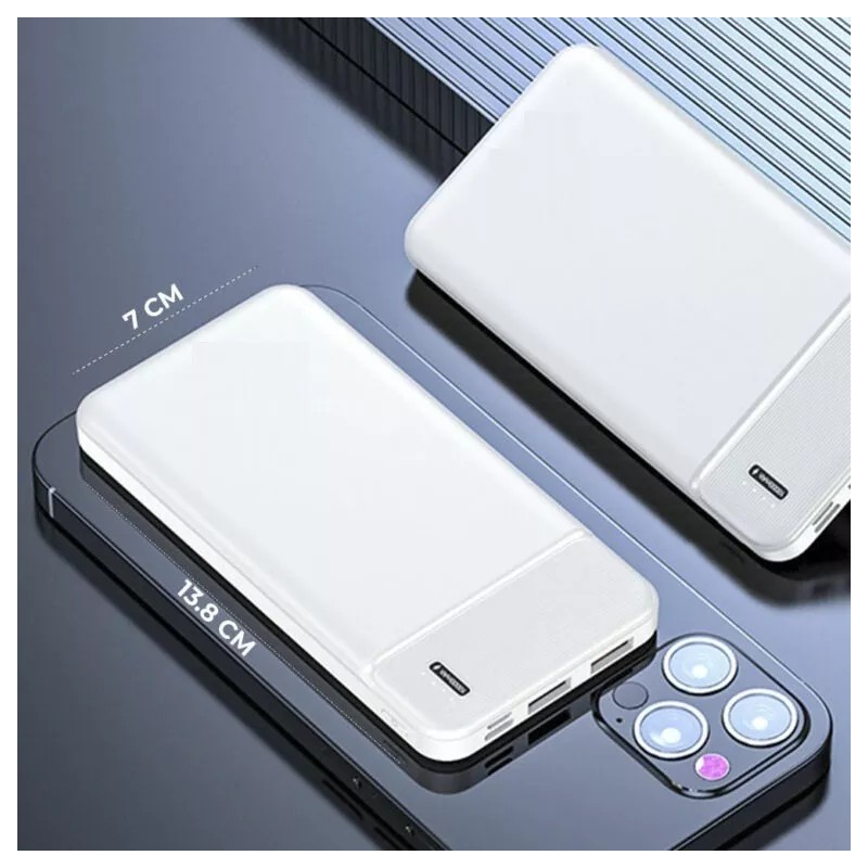 EGTMA Cargador Inalámbrico Portátil Teléfonos 3 Salidas 10000mah