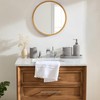 Tahari Home - Bathroom Set, Resin Countertop Accessories, Includes Toothbrush