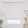 ESLIR Roman Blind with Loops, Plain Curtains, Kitchen, Opaque, Living