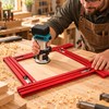 40cm Adjustable Guide Rail for Woodworking – Auxiliary Backing Bracket