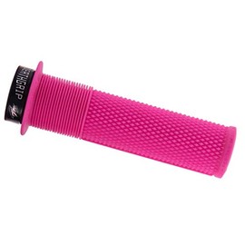 Dmr Deathgrip MTB Mountain Bike Cycle handle bar grips Pink Flanged Lock on Thin Soft