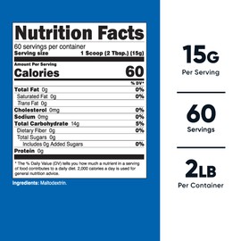 Nutricost Maltodextrin Powder 2LBS - Gluten Free, Non-GMO