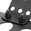 Motorcycle License Mount Plate Holder Bracket Side Mounted Tail Light