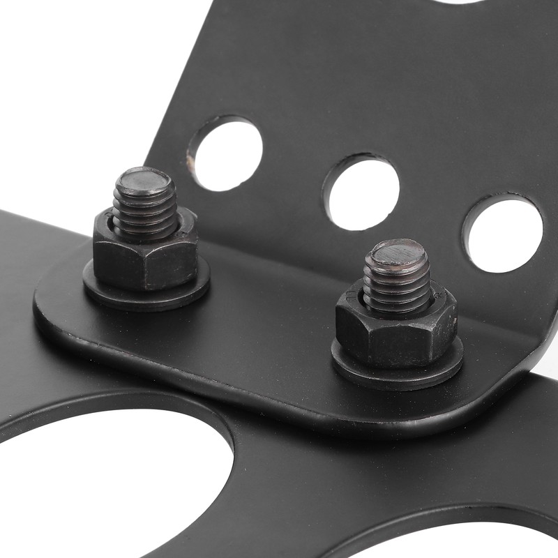 Motorcycle License Mount Plate Holder Bracket Side Mounted Tail Light