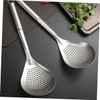 FELTECHELECTR Strainer Spoon Multi-Function Kitchen Tool Handle Food Strainer for