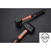 Edward Tools Rubber Mallet Hammer 16 oz - Durable Eco-friendly