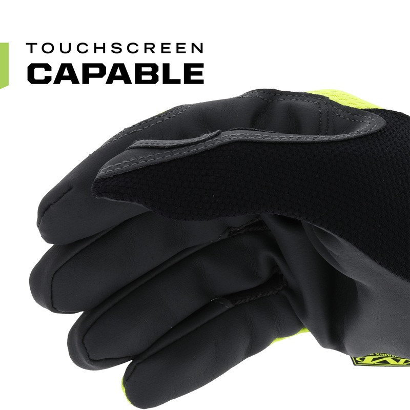 Mechanix Wear Hi-Viz Original® Arbeitshandschuhe (Small, Fluoreszierendes Gelb)