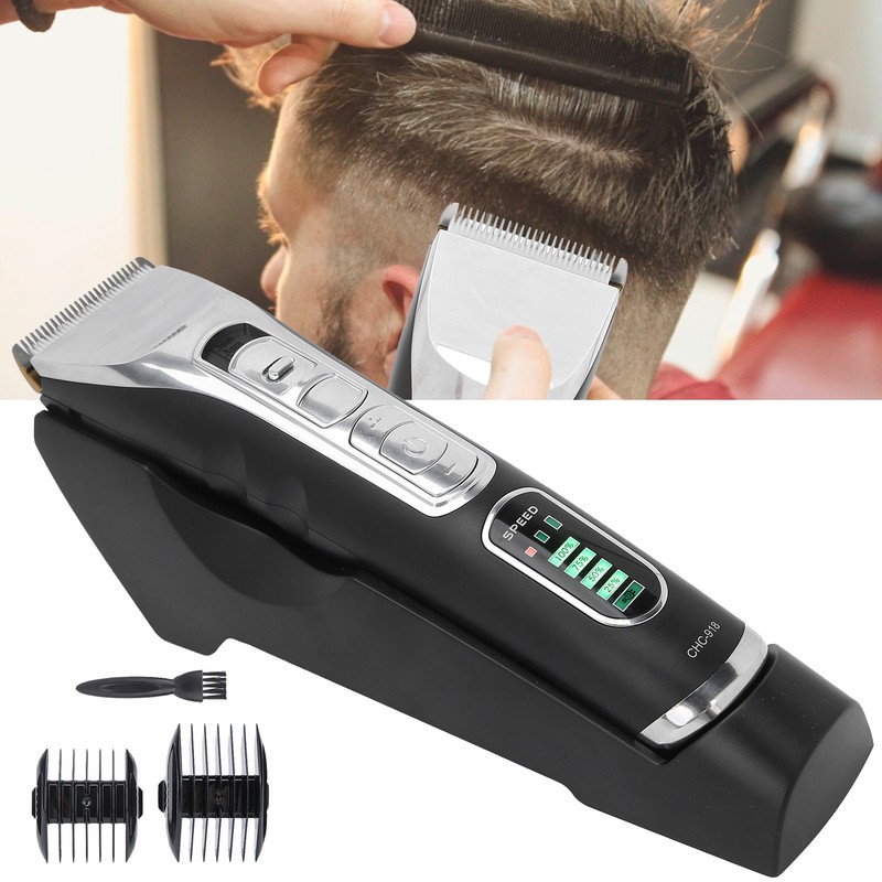 Men's Hair Cutting Kit Rechargeable Hair Clippers for Home Barber
